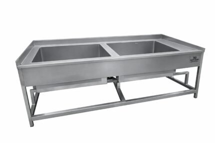 Doubel Bowl Washing Sink